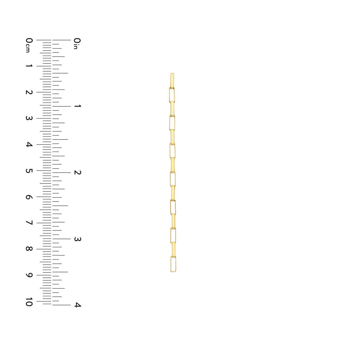 14K Yellow Gold Fancy Long Box Dangle Earrings Birmingham Jewelry Earrings Birmingham Jewelry 