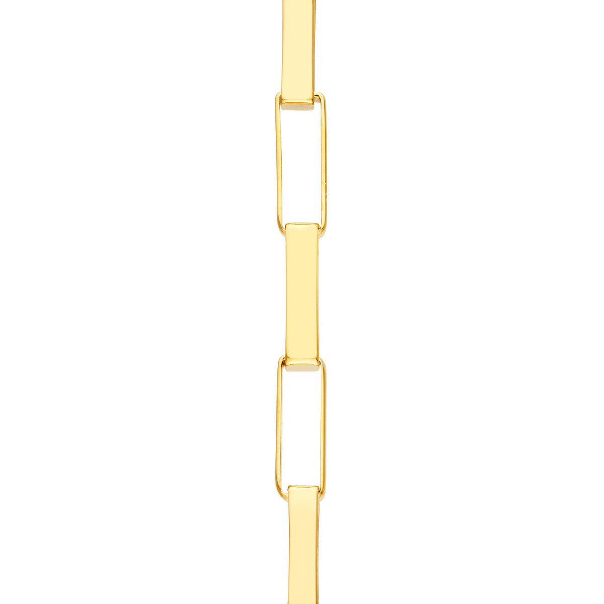 14K Yellow Gold Fancy Long Box Dangle Earrings Birmingham Jewelry Earrings Birmingham Jewelry 