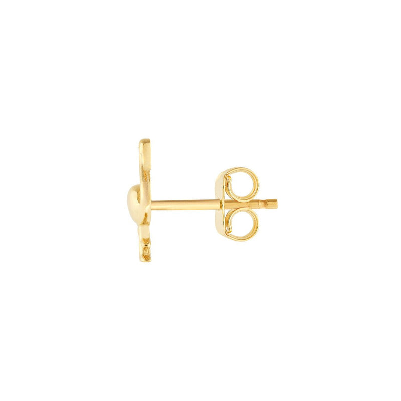 Birmingham Jewelry - 14K Yellow Gold Flamingo Stud Earrings - Birmingham Jewelry