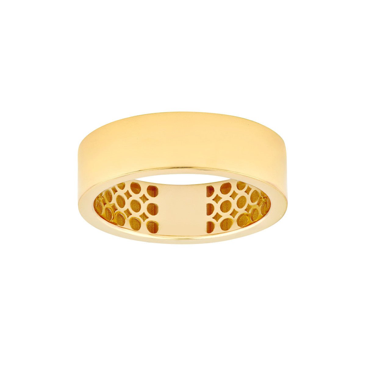 Birmingham Jewelry - 14K Yellow Gold Flat Band - Birmingham Jewelry