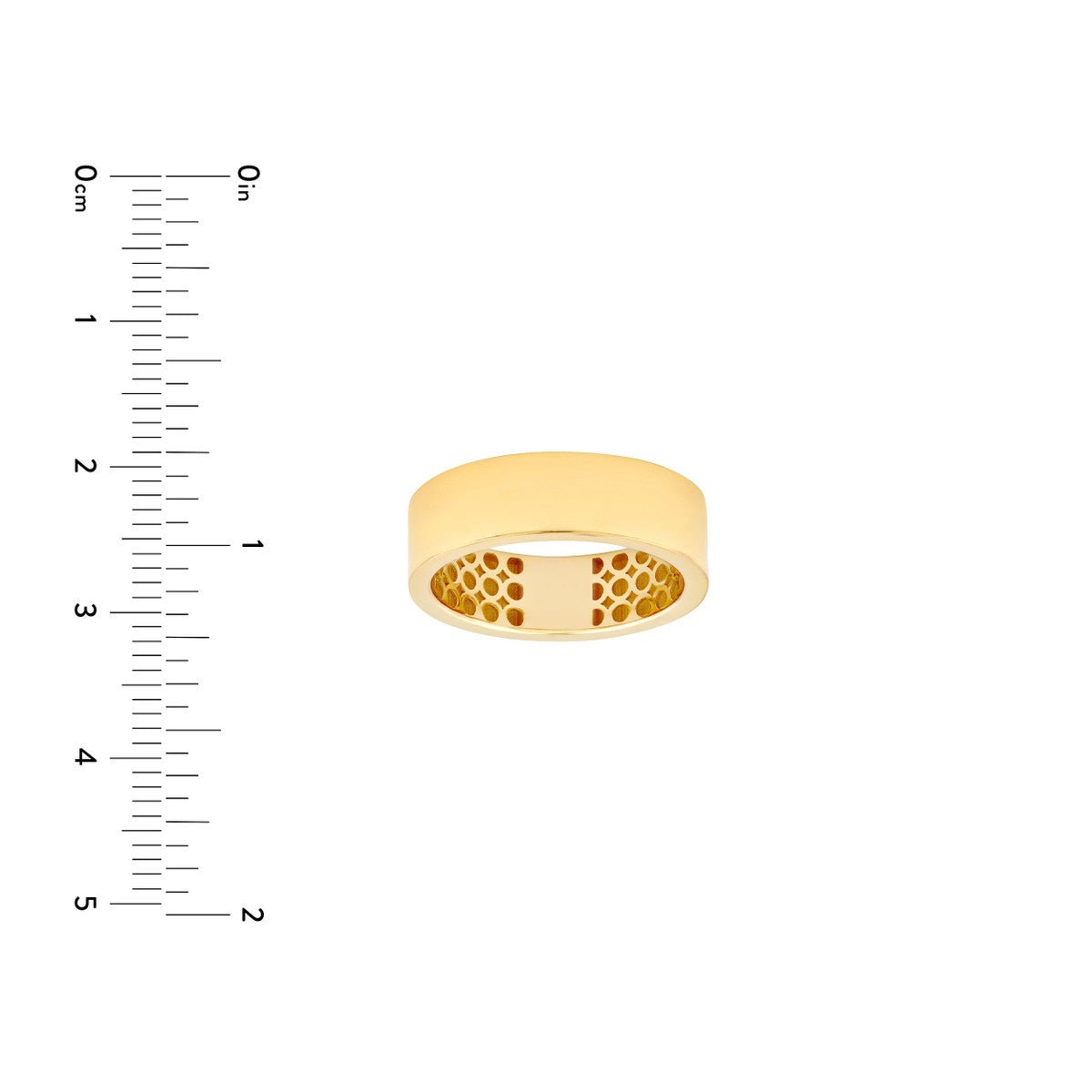Birmingham Jewelry - 14K Yellow Gold Flat Band - Birmingham Jewelry