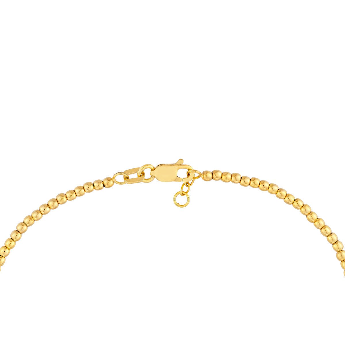 Birmingham Jewelry - 14K Yellow Gold Graduated Bead Adjustable Bracelet - Birmingham Jewelry