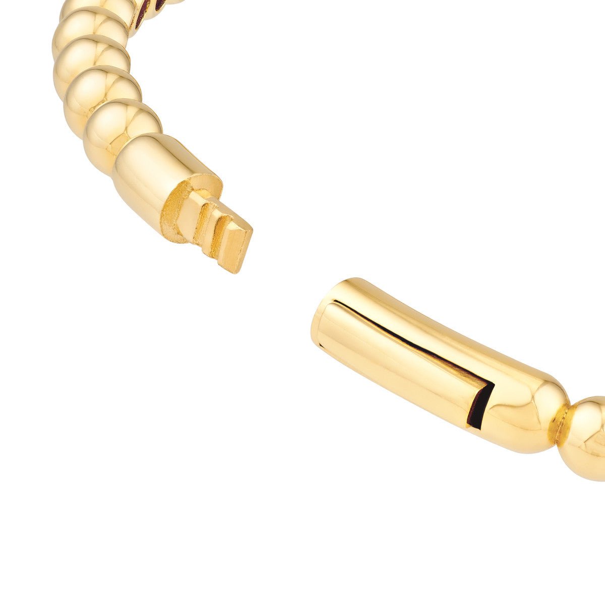 Birmingham Jewelry - 14K Yellow Gold Graduated Bead Bangle - Birmingham Jewelry