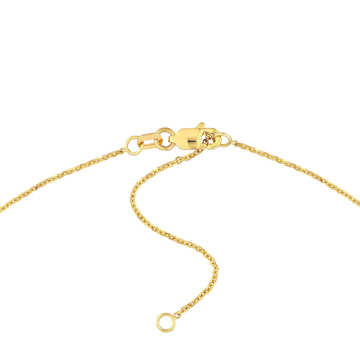Birmingham Jewelry - 14K Yellow Gold Multi Heart Station Necklace - Birmingham Jewelry