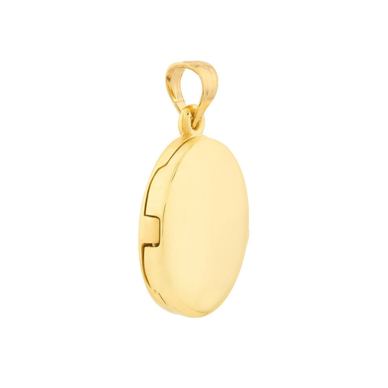 Birmingham Jewelry - 14K Yellow Gold Oval Locket - Birmingham Jewelry