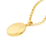 Birmingham Jewelry - 14K Yellow Gold Oval Locket - Birmingham Jewelry