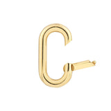 Birmingham Jewelry - 14K Yellow Gold Oval Polished Link Snap Lock - Birmingham Jewelry