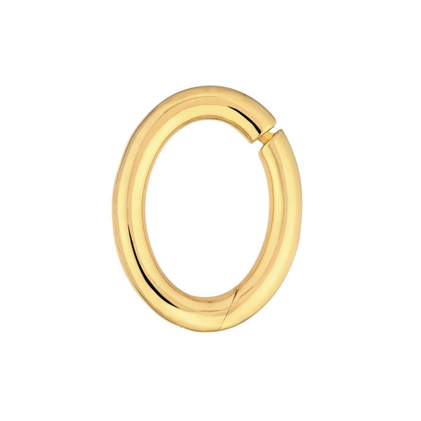 Birmingham Jewelry - 14K Yellow Gold Oval Snap Lock - Birmingham Jewelry