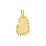 Birmingham Jewelry - 14K Yellow Gold Polished Ball Heart Pendant - Birmingham Jewelry