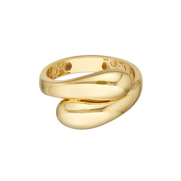 Birmingham Jewelry - 14K Yellow Gold Polished Bypass Ring - Birmingham Jewelry