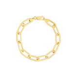 Birmingham Jewelry - 14K Yellow Gold Polished Oval Link Bracelet - Birmingham Jewelry