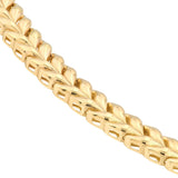 Birmingham Jewelry - 14K Yellow Gold Polished Wheat Link Bracelet - Birmingham Jewelry