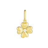 Birmingham Jewelry - 14K Yellow Gold Puff Flower Charm - Birmingham Jewelry