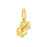 Birmingham Jewelry - 14K Yellow Gold Puff Flower Charm - Birmingham Jewelry