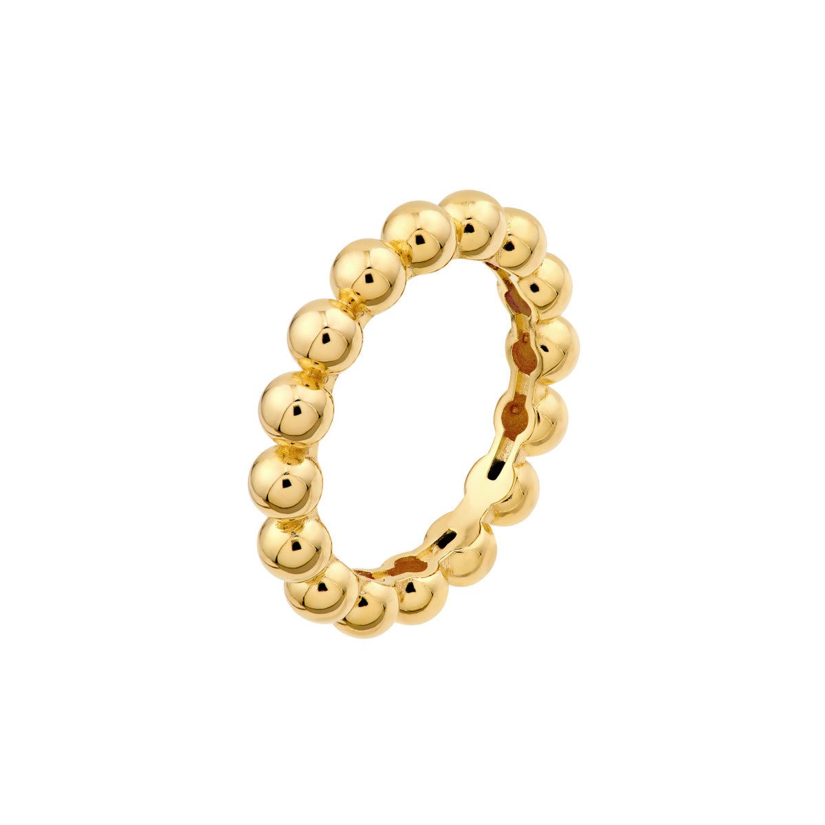 Birmingham Jewelry - 14K Yellow Gold Puffy Bead Ring - Birmingham Jewelry