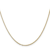 Birmingham Jewelry - 14K Yellow Gold Rolo Chain - Birmingham Jewelry