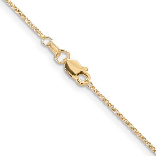 Birmingham Jewelry - 14K Yellow Gold Rolo Chain - Birmingham Jewelry