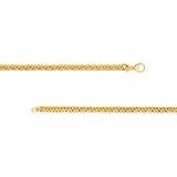 Birmingham Jewelry - 14K Yellow Gold Small Twisted Cable Chain Bracelet - Birmingham Jewelry