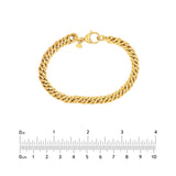 Birmingham Jewelry - 14K Yellow Gold Small Twisted Cable Chain Bracelet - Birmingham Jewelry