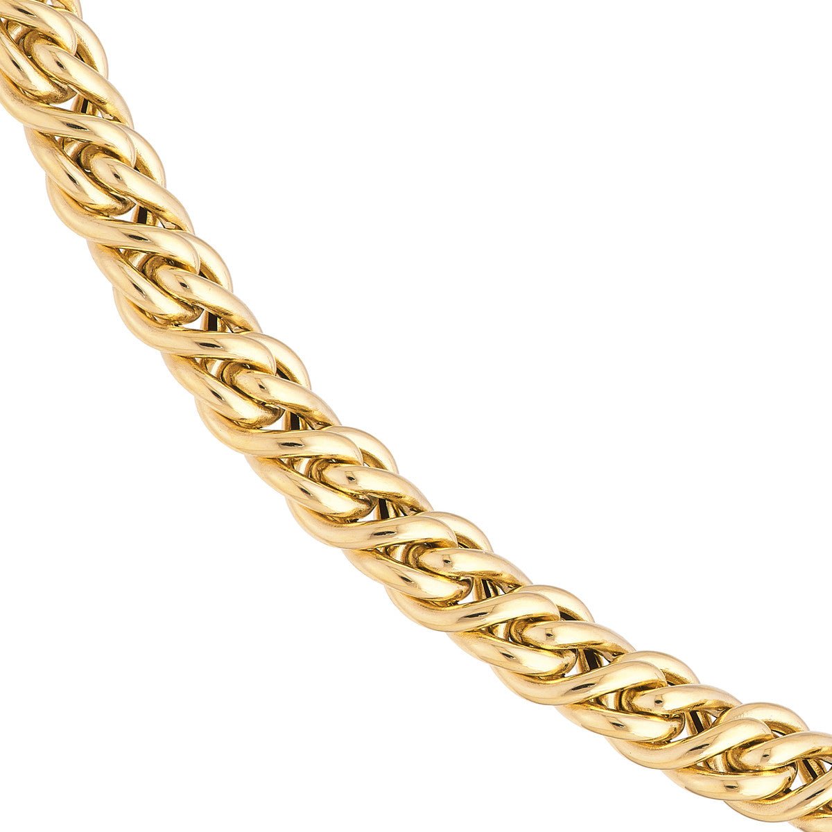 Birmingham Jewelry - 14K Yellow Gold Small Twisted Cable Chain - Birmingham Jewelry