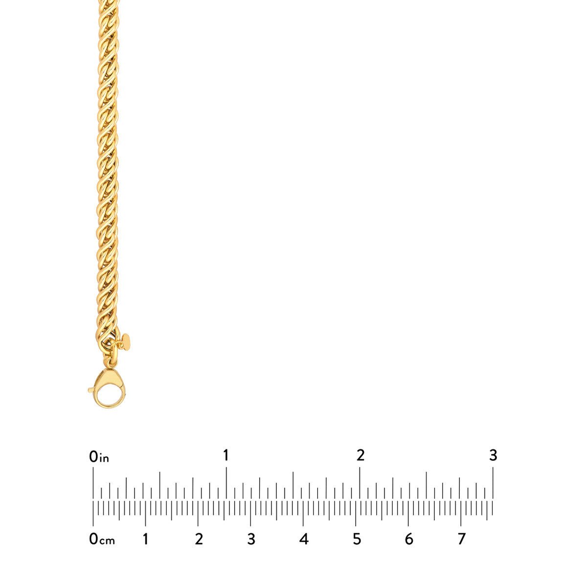 Birmingham Jewelry - 14K Yellow Gold Small Twisted Cable Chain - Birmingham Jewelry