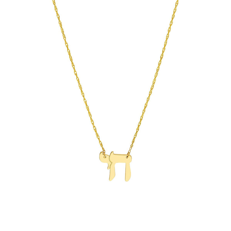 Birmingham Jewelry - 14K Yellow Gold So You Chai Necklace - Birmingham Jewelry