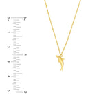 Birmingham Jewelry - 14K Yellow Gold So You Dolphin Necklace - Birmingham Jewelry