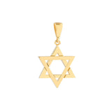 Birmingham Jewelry - 14K Yellow Gold Star Of David Pendant - Birmingham Jewelry