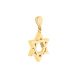 Birmingham Jewelry - 14K Yellow Gold Star Of David Pendant - Birmingham Jewelry