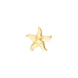 Birmingham Jewelry - 14K Yellow Gold Starfish Stud Earrings - Birmingham Jewelry