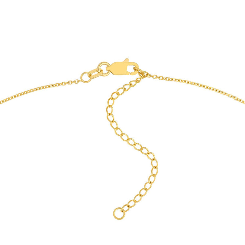 Birmingham Jewelry - 14K Yellow Gold Tied Bow Necklace - Birmingham Jewelry