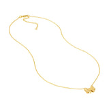 Birmingham Jewelry - 14K Yellow Gold Tied Bow Necklace - Birmingham Jewelry