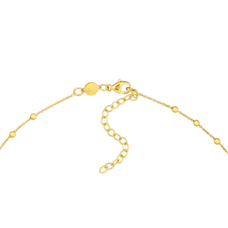 Birmingham Jewelry - 14K Yellow Gold Traditional Rosary Necklace with Cross - Birmingham Jewelry