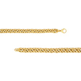 Birmingham Jewelry - 14K Yellow Gold Twisted Cable Chain Bracelet - Birmingham Jewelry