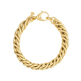 Birmingham Jewelry - 14K Yellow Gold Twisted Cable Chain Bracelet - Birmingham Jewelry