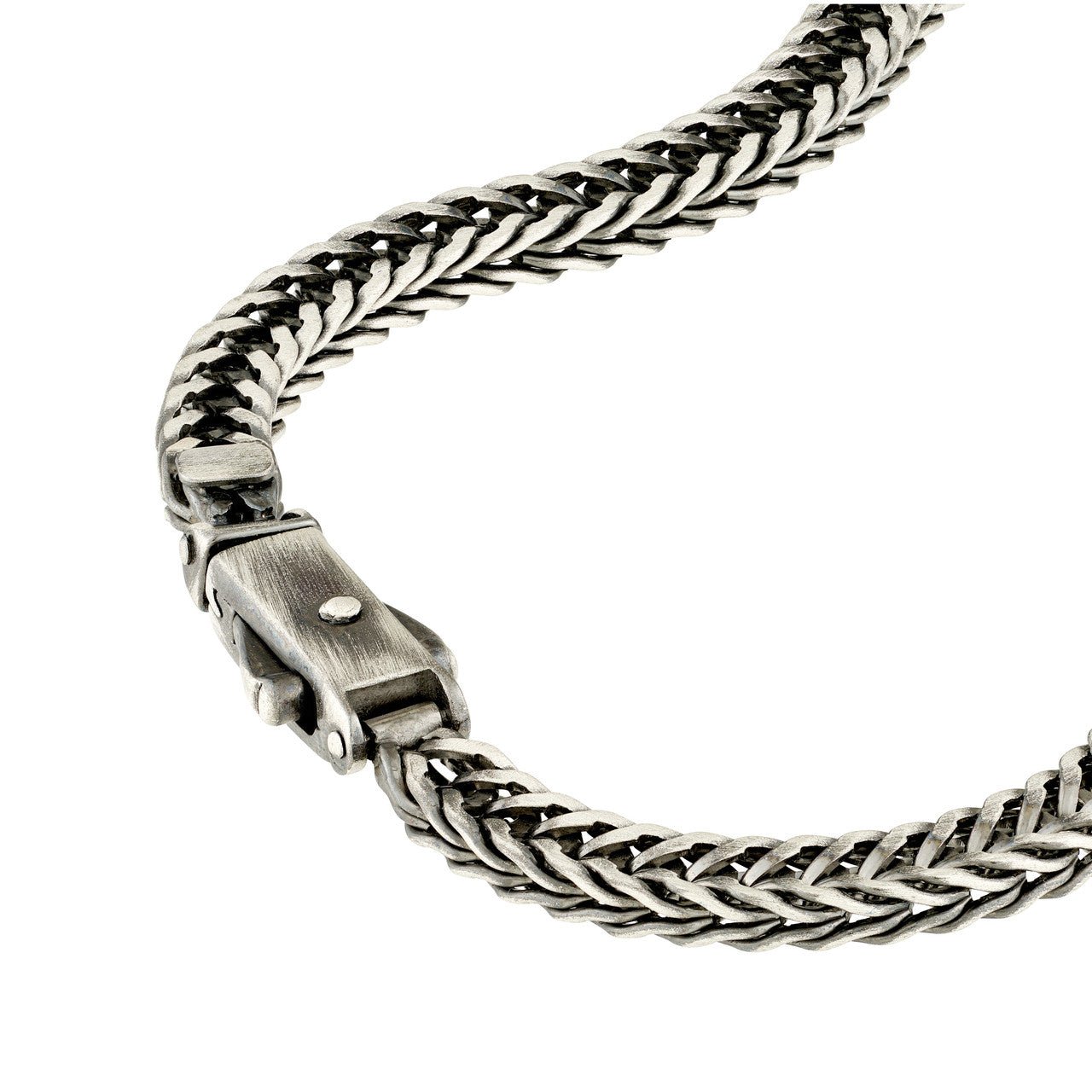Birmingham Jewelry - Sterling Silver 4.40mm Foxtail Chain Bracelet - Birmingham Jewelry