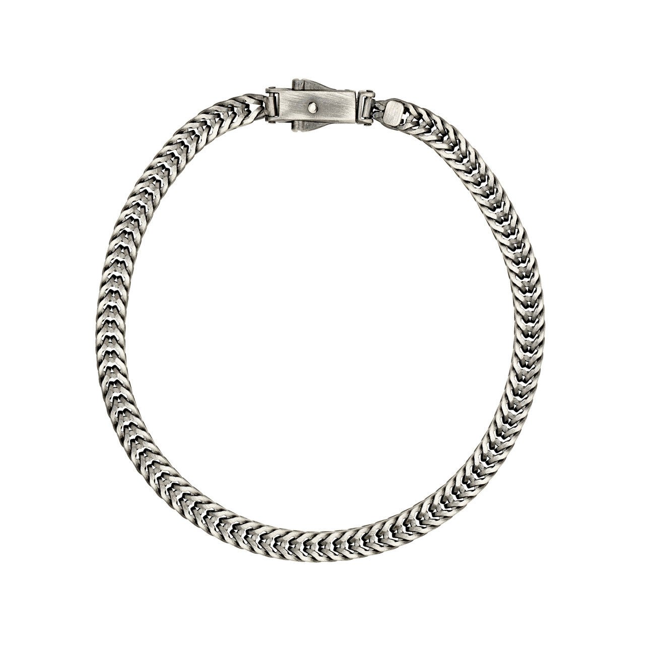 Birmingham Jewelry - Sterling Silver 4.40mm Foxtail Chain Bracelet - Birmingham Jewelry