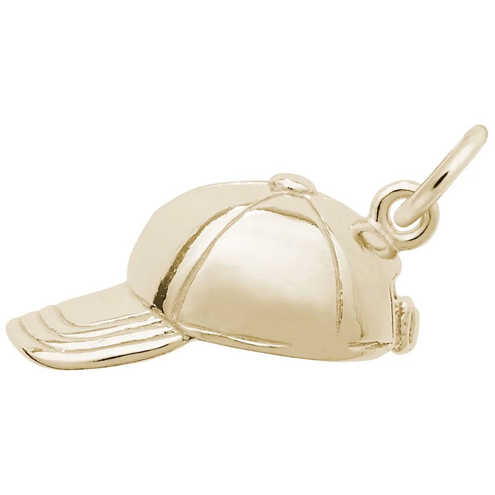 Rembrandt Charms - Baseball Hat Charm - 3031 Rembrandt Charms Charm Birmingham Jewelry 