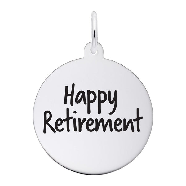 Rembrandt Charms - Rembrandt Charms - Happy Retirement Charm - 1954 - Birmingham Jewelry