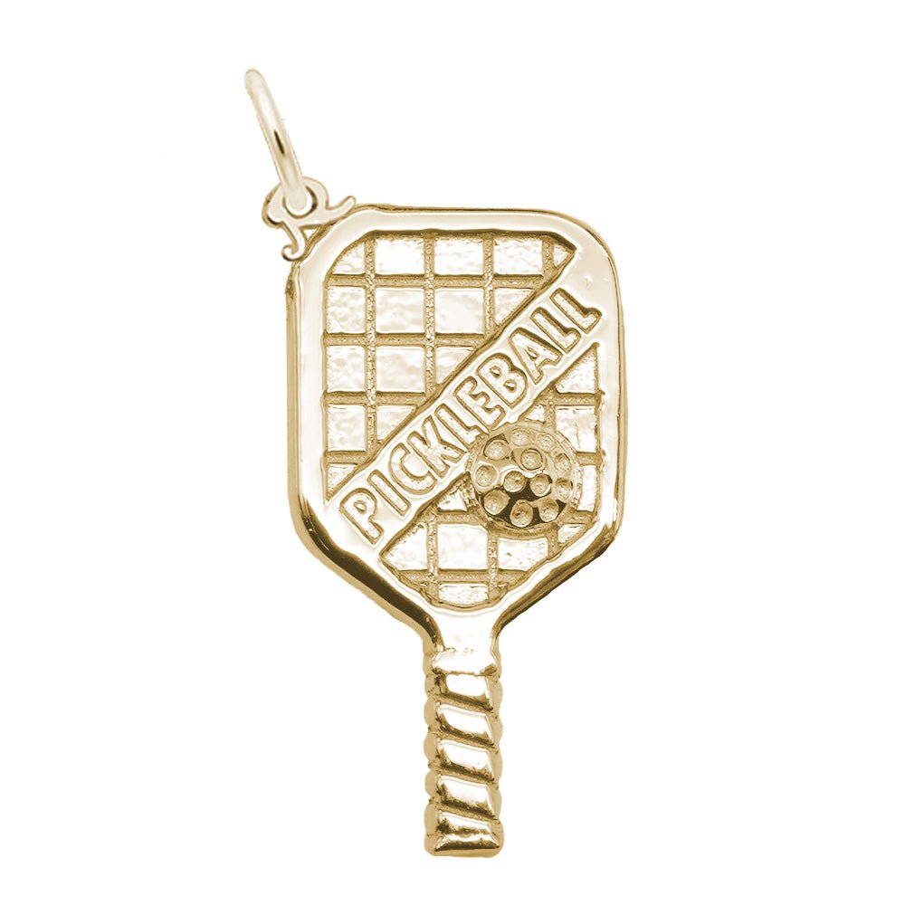 Rembrandt Charms - Large Lettered Pickleball Paddle – 1034 Rembrandt Charms Charm Birmingham Jewelry 