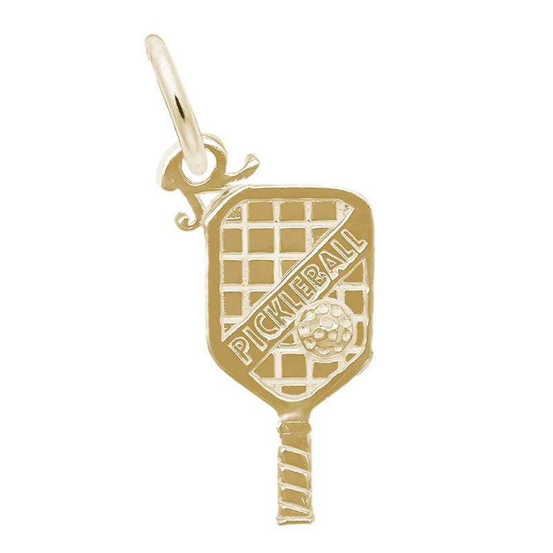 Rembrandt Charms - Lettered Pickleball Paddle - 1028 Rembrandt Charms Charm Birmingham Jewelry 