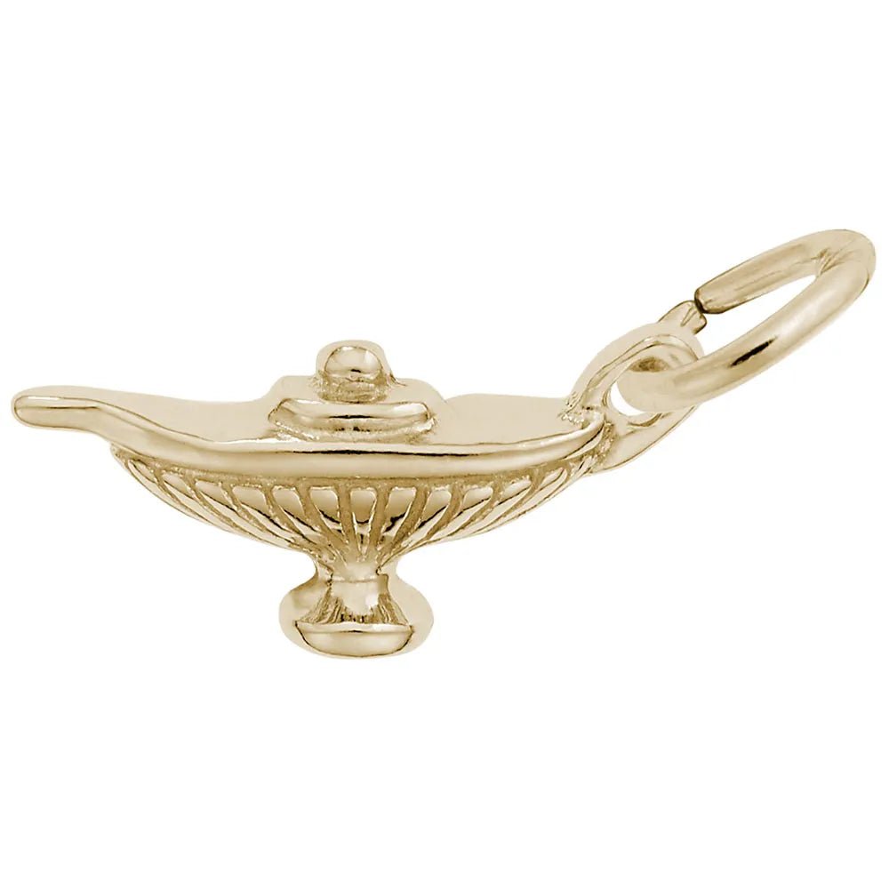 Rembrandt Charms - Rembrandt Charms - Magic Lamp Charm - 0433 - Birmingham Jewelry