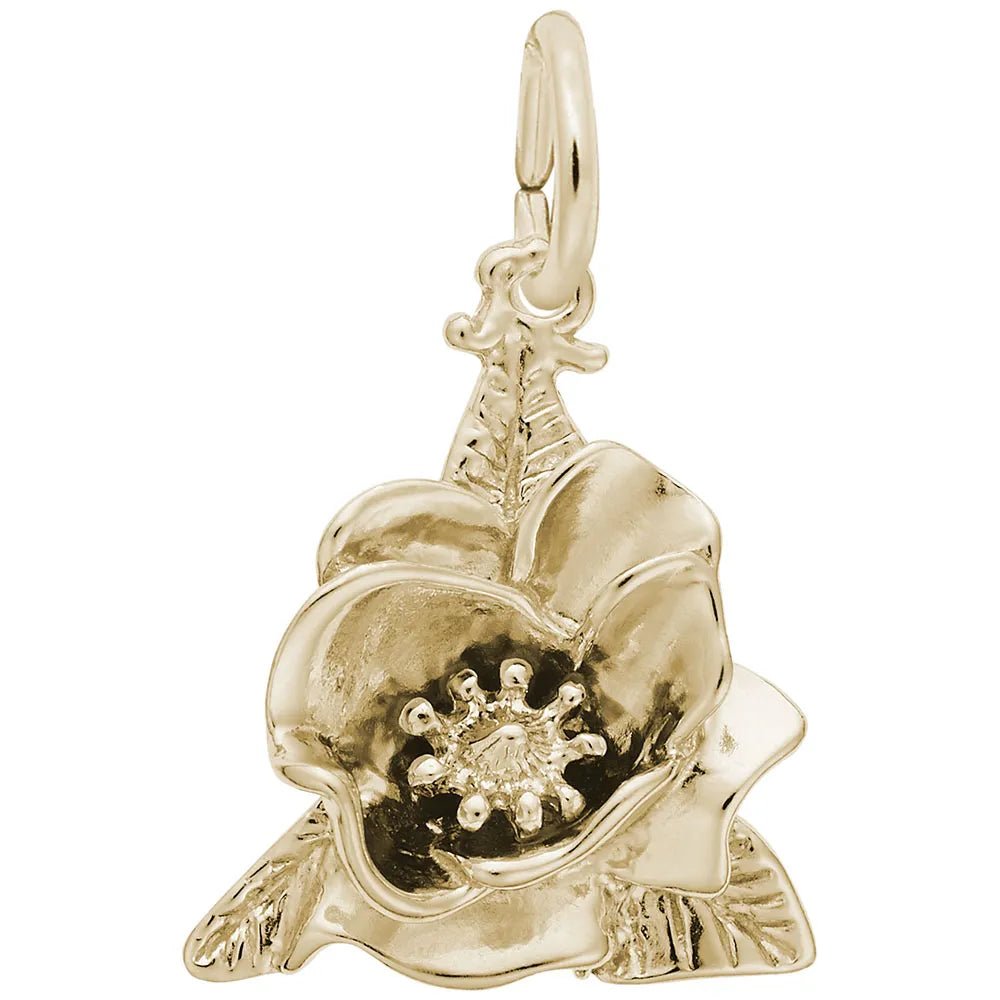 Rembrandt Charms - Rembrandt Charms - Magnolia Flower Charm - 3447 - Birmingham Jewelry