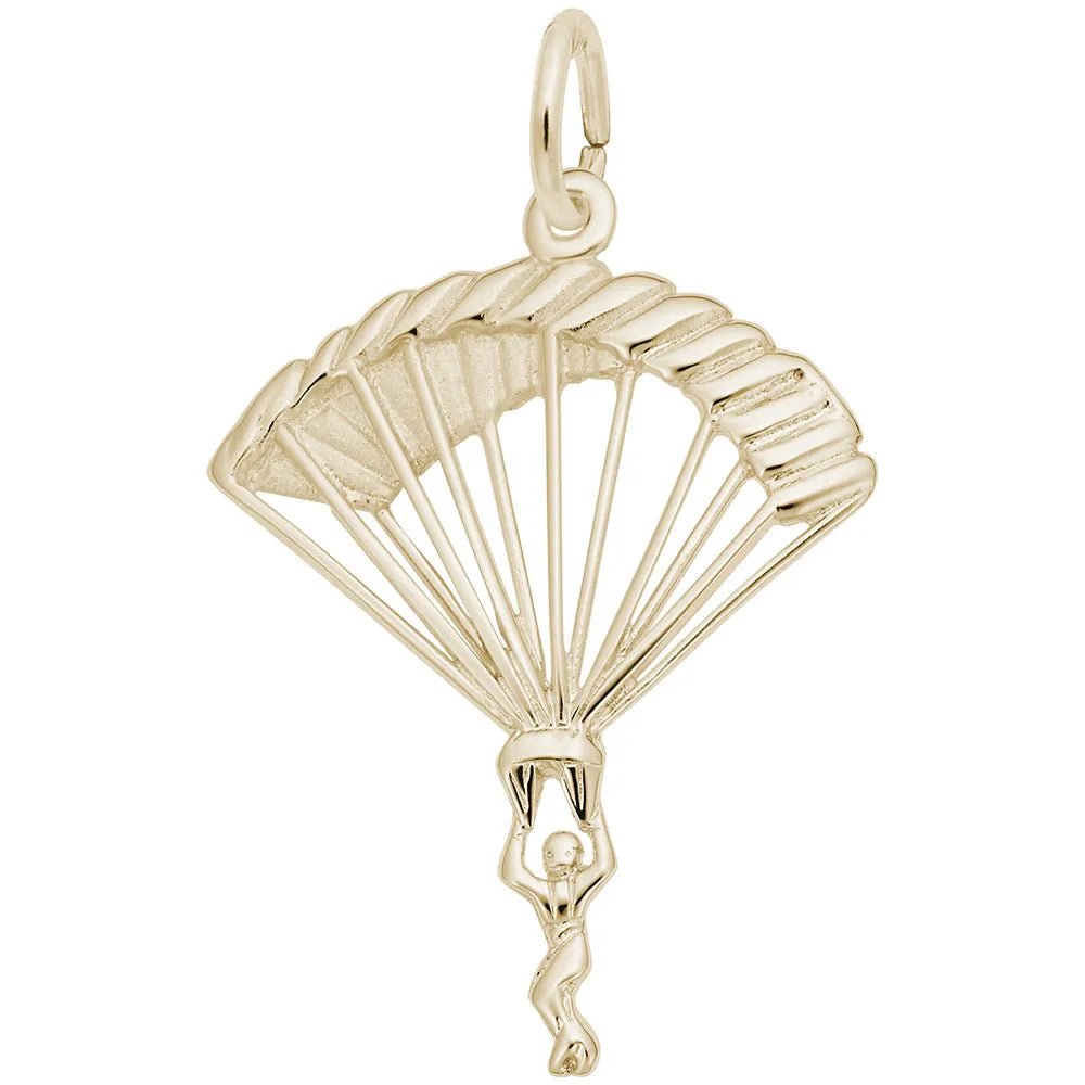 Rembrandt Charms - Rembrandt Charms - Parachutist Charm - 6390 - Birmingham Jewelry