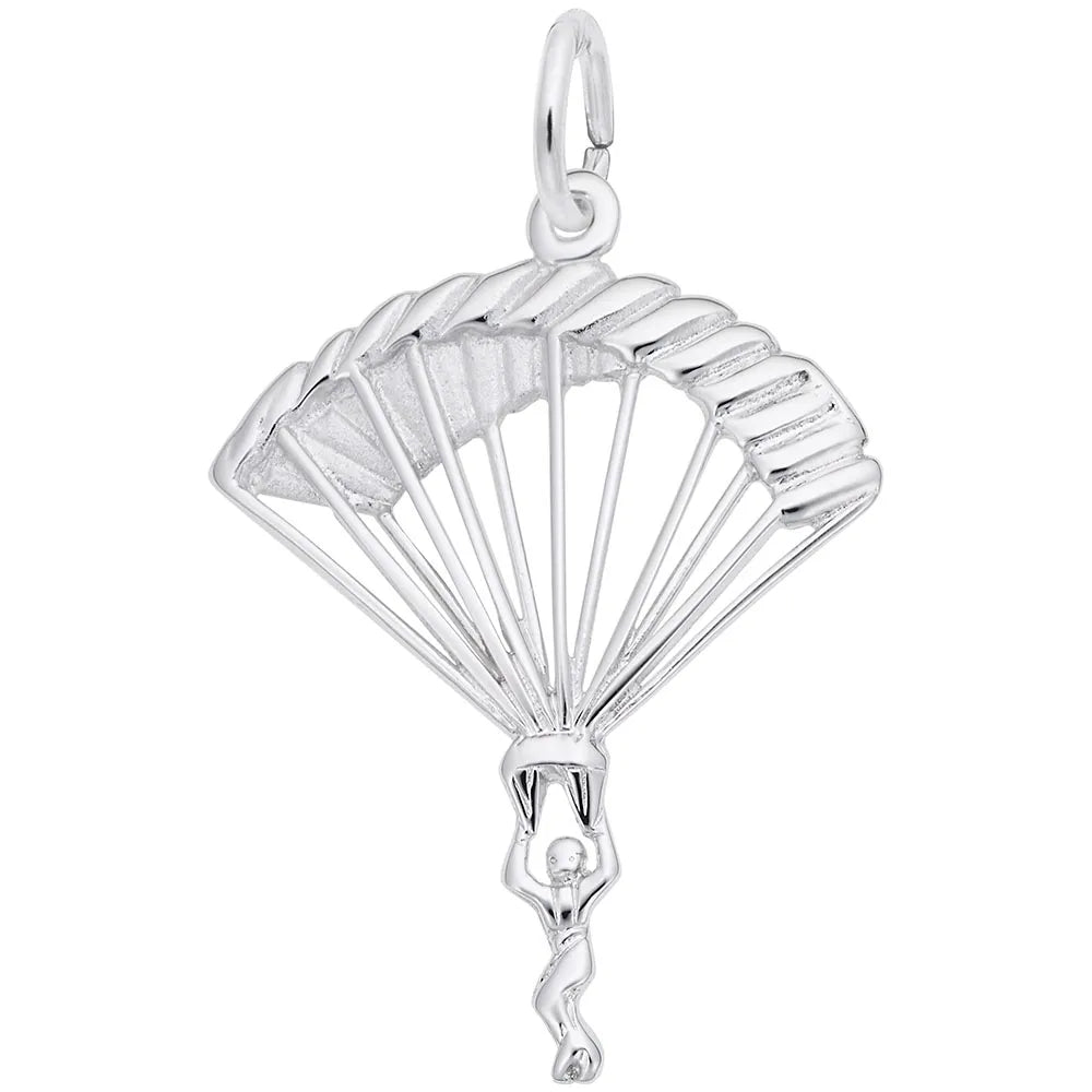Rembrandt Charms - Rembrandt Charms - Parachutist Charm - 6390 - Birmingham Jewelry