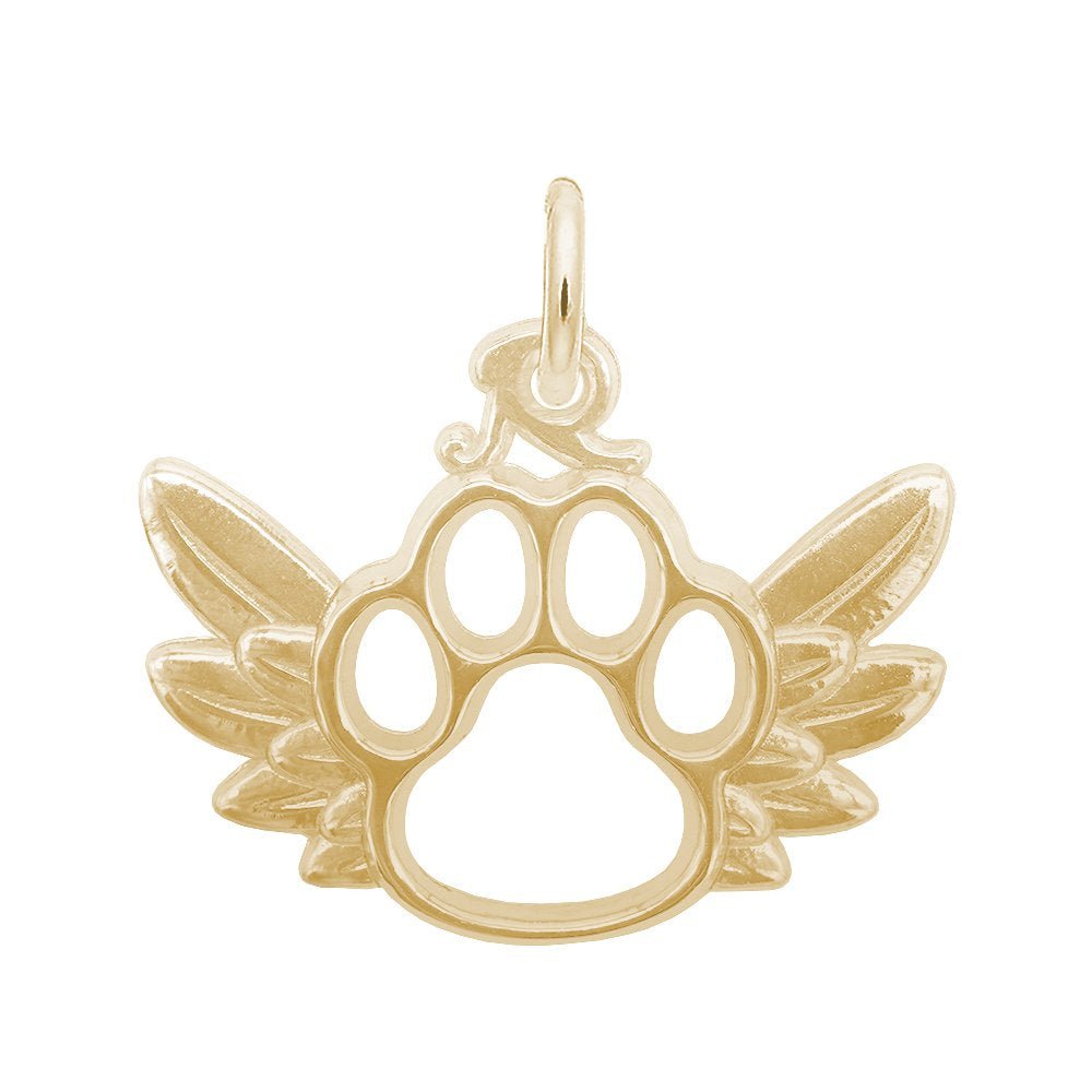 Rembrandt Charms - Rembrandt Charms - Paw with Wings - 1122 - Birmingham Jewelry