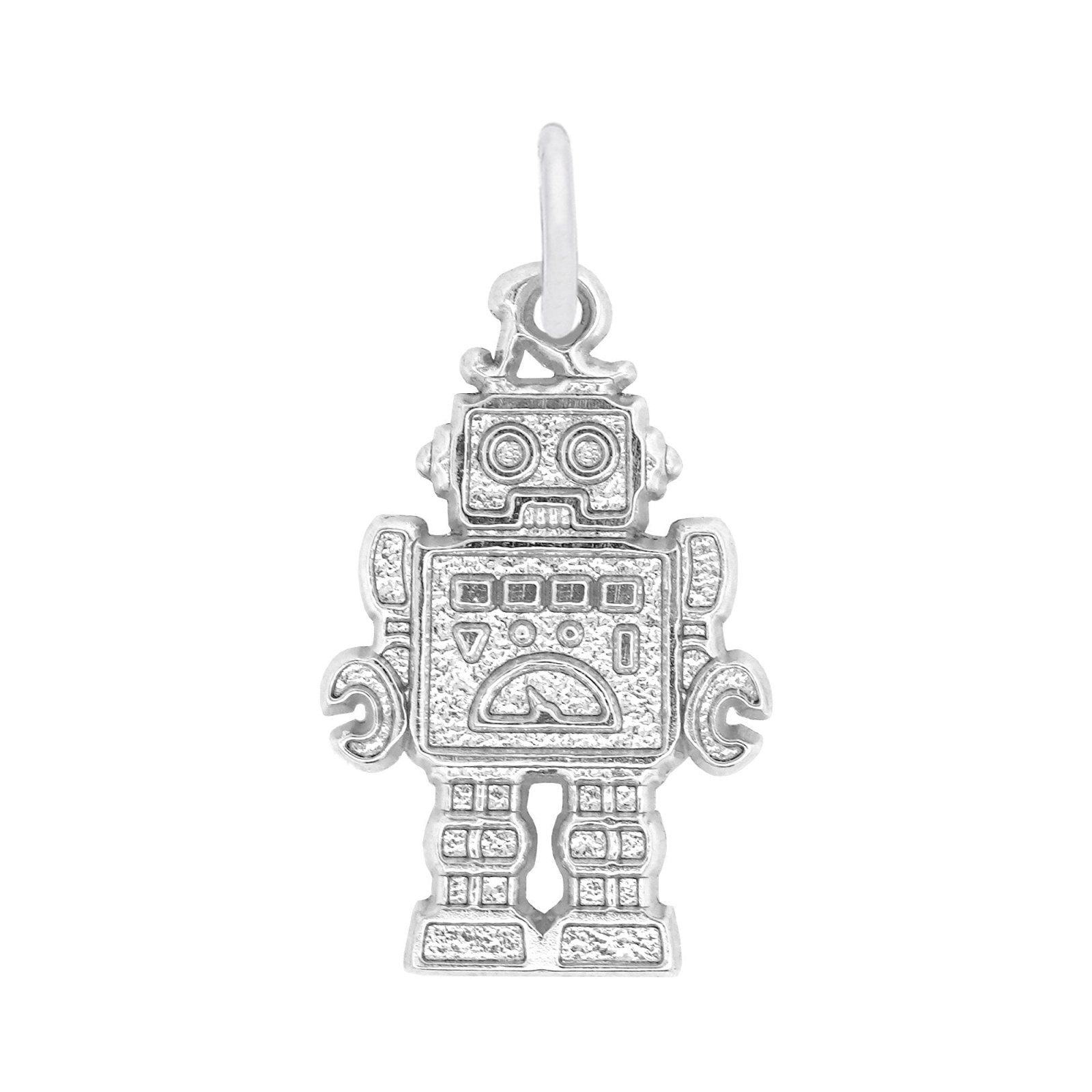Rembrandt Charms - Rembrandt Charms - Robot Charm - 1158 - Birmingham Jewelry