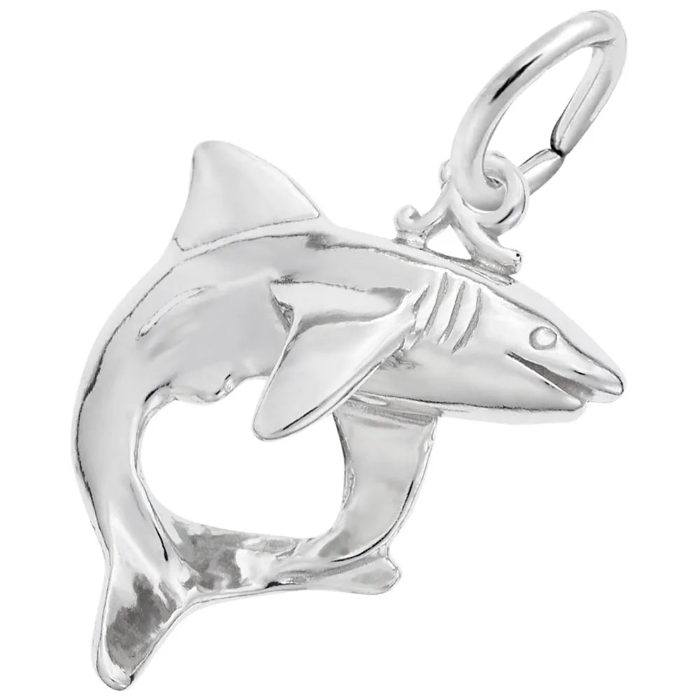 Rembrandt Charms - Rembrandt Charms - Shark Charm - 8161 - Birmingham Jewelry