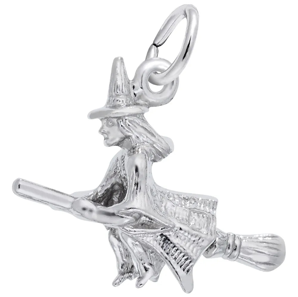 Rembrandt Charms - Witch Charm - 2464 Rembrandt Charms Charm Birmingham Jewelry 