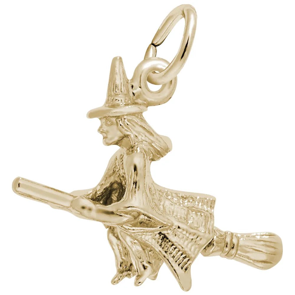 Rembrandt Charms - Witch Charm - 2464 Rembrandt Charms Charm Birmingham Jewelry 